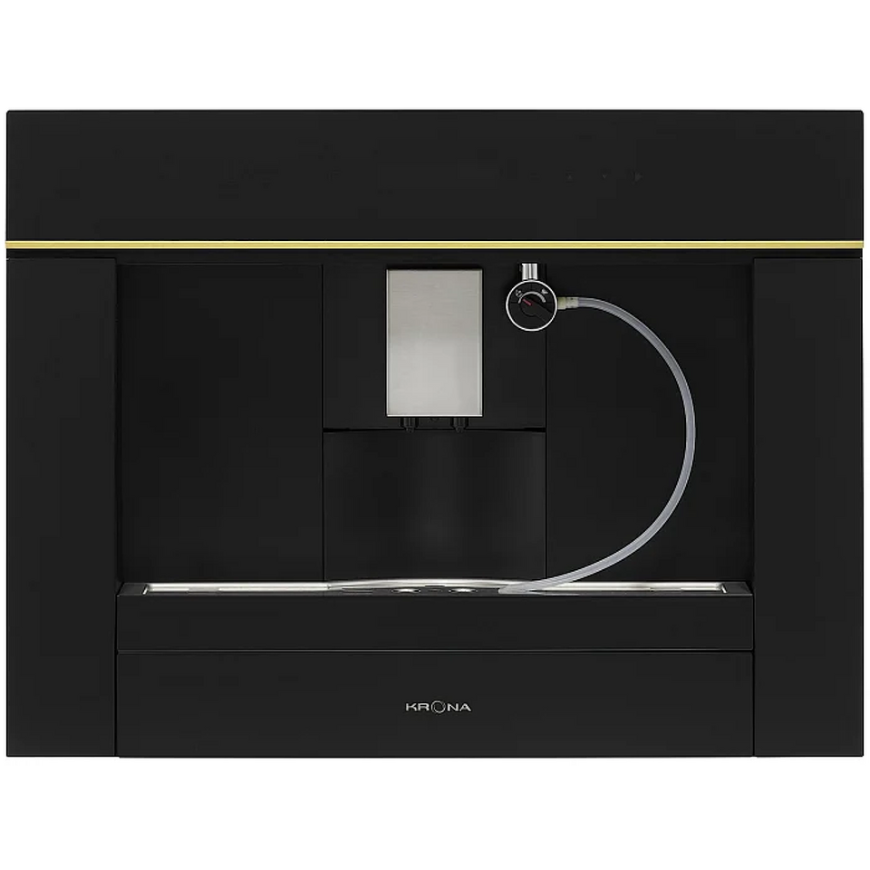 Фото Кофемашина встраиваемая KRONA ONYX 45H coffee BL LIGHT GOLD