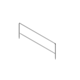 Картинка MENAGE CONFORT Разделитель рейлинг для выдвижного ящика, длина 416 мм, хром