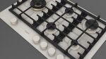 Превью картинка Газовая варочная панель Fulgor Milano FPH 755 G WK WHG #5
