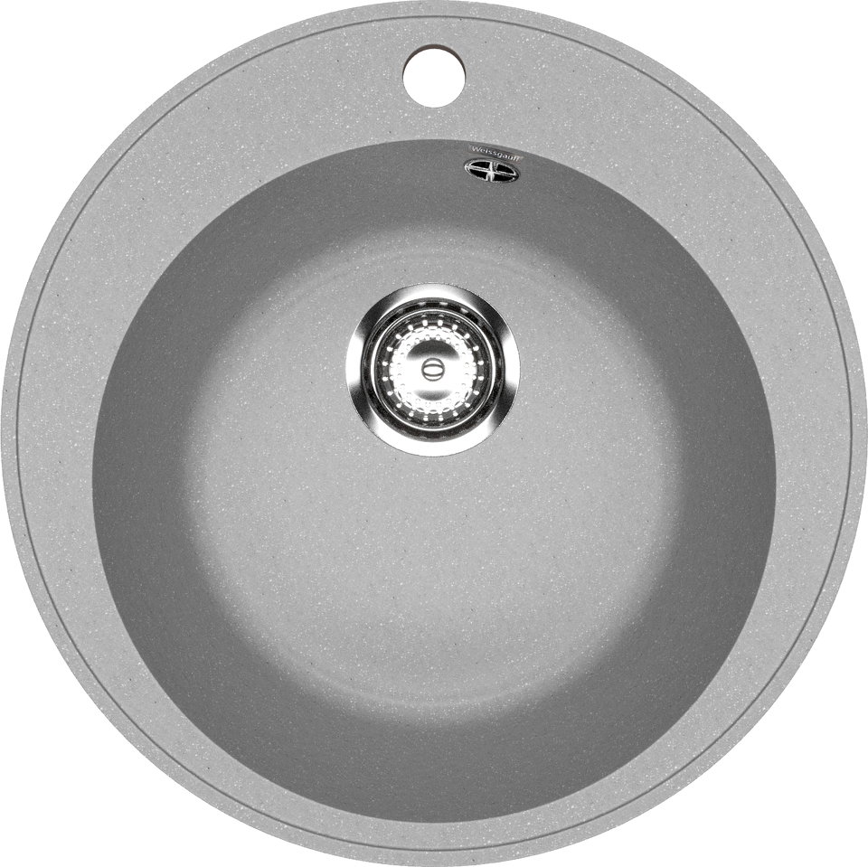 Фото Гранитная мойка Weissgauff WG 47503 Classic Light Grey