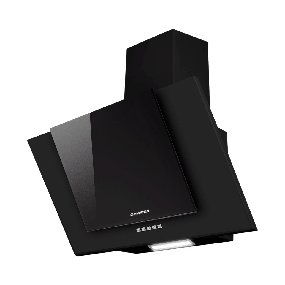 Фото Наклонная вытяжка Maunfeld Wind 60 A Black