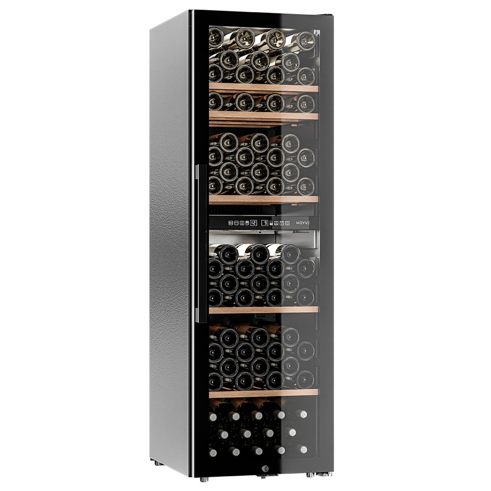 Фото Шкаф винный  Meyvel Винный холодильник (шкаф) компрессорный MEYVEL MV126-KBF2