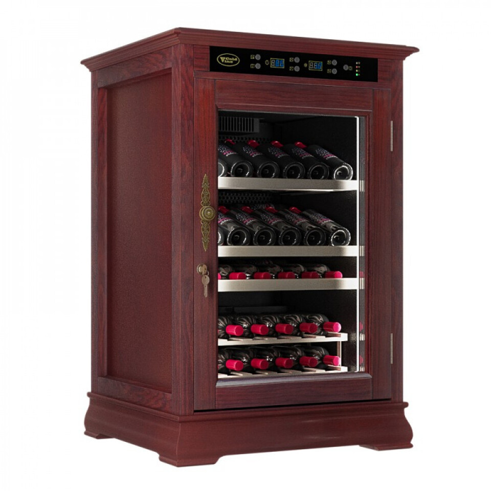 Фото Шкаф винный  Cold Vine Винный холодильник (шкаф) компрессорный COLD VINE С46-WM1(CLASSIC)