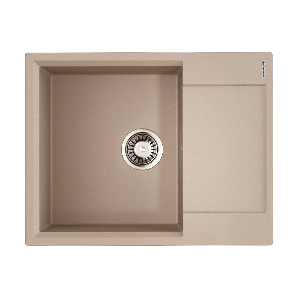 Фото Гранитная мойка Omoikiri Daisen 65T-SA Tetogranit/бежевый