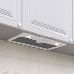 Превью картинка Полновстраиваемая вытяжка KRONA KATE 600 GLASS WHITE PB K #2