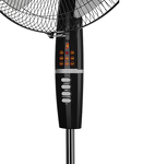 Превью картинка Вентилятор Lex LXFC 8347, 16" напольный вентилятор с ПДУ, таймер,черный #3