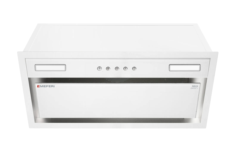 Фото Полновстраиваемая вытяжка Meferi INBOX60WH COMFORT PLUS