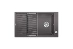 Превью картинка Гранитная мойка Blanсo ELON XL 6S SILGRANIT PuraDur темная скала с клапаном-автоматом InFino #1