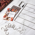 Превью картинка Сушилка для овощей и фруктов Дегидратор Meyvel MDH16-1S (Inox) #12