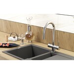 Превью картинка Смеситель для кухни Omoikiri Akita-S-C латунь/хром #3