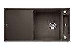 Превью картинка Гранитная мойка Blanсo AXIA III XL 6 S-F SILGRANIT PuraDur кофе, доска ясень c кл.-авт. InFino #1