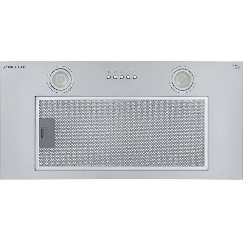 Фото Полновстраиваемая вытяжка Meferi INBOX60IX LIGHT
