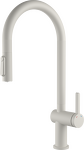 Превью картинка Смеситель для кухни Rivelato PORTO U-обр. с выдвижной лейкой и краном питьевой воды D-35мм brina #1