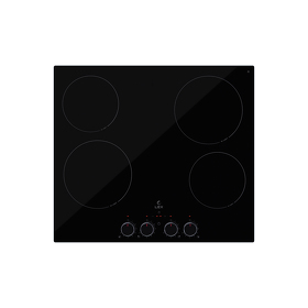 Картинка Lex EVH 6040 M BL панель стеклокерамическая электрическая