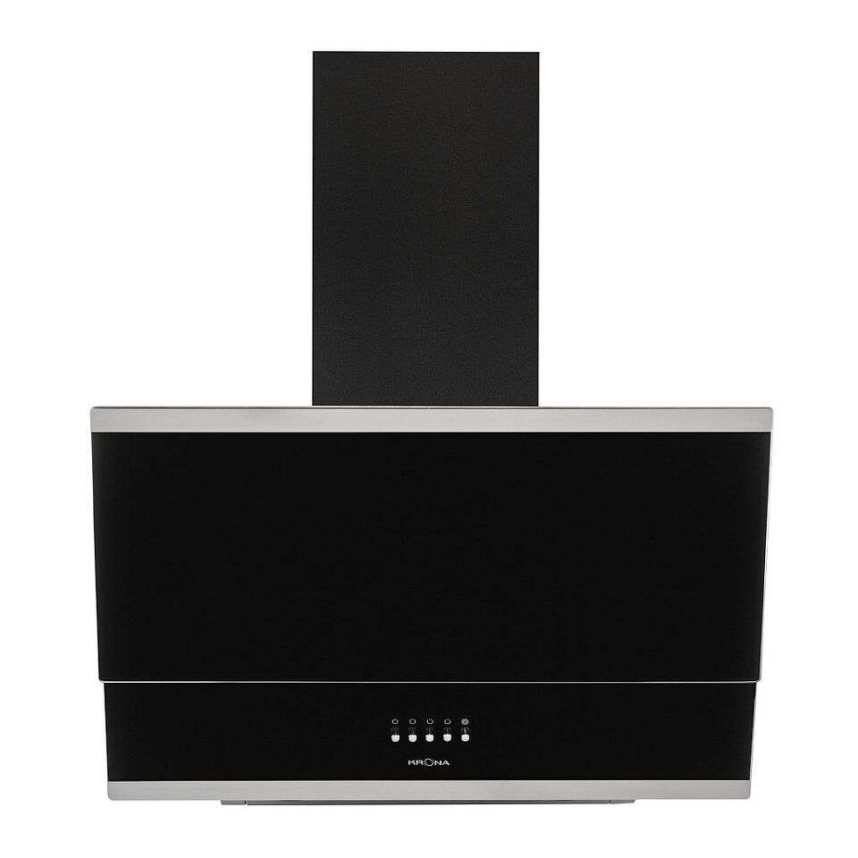 Фото Наклонная вытяжка KRONAsteel IRIDA 600 black push button