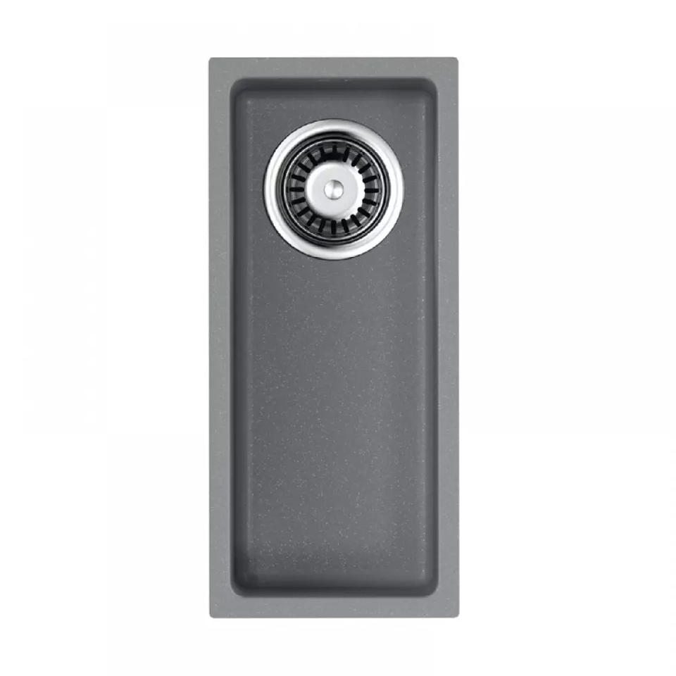 Фото Гранитная мойка Omoikiri Bosen 20-U-GR Tetogranit/leningrad grey