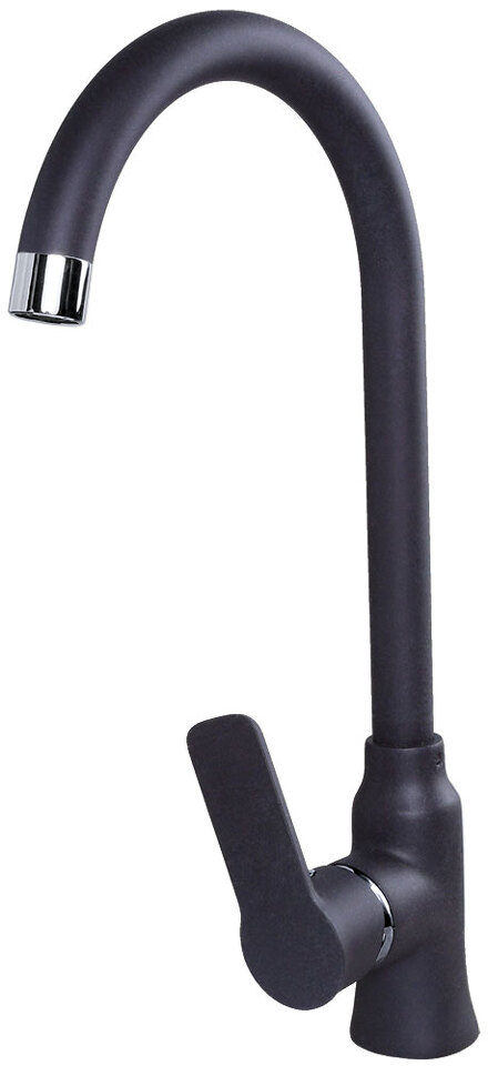 Фото Смеситель для кухни Zigmund & Shtain ZS 0400 Чёрный базальт