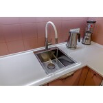 Превью картинка Смеситель для кухни Omoikiri Yatomi-BN латунь/нержавеющая сталь #8