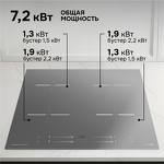 Превью картинка Индукционная варочная панель Zigmund & Shtain CI 23.6 S #3
