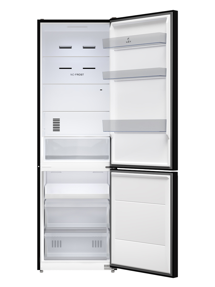 Фото Холодильник с нижней морозилкой Lex LKB185BLGIDMax Wind