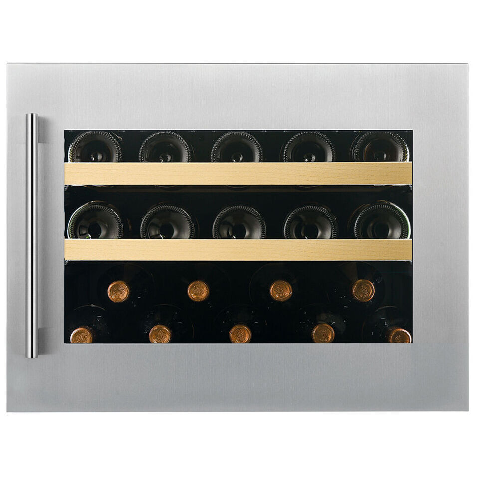 Фото Шкаф винный встраиваемый Винный холодильник (шкаф) компрессорный Dunavox DVS-19.50SS