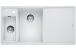 Превью картинка Гранитная мойка Blanсo BLANCO AXIA III 6 S белый чаша слева, разделочный столик ясень c кл.-авт. InFino® #1