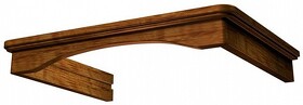 Картинка KRONAsteel комплект багетов для Adelia 600 CPB/G1/2 (тем.дуб) в упаковке