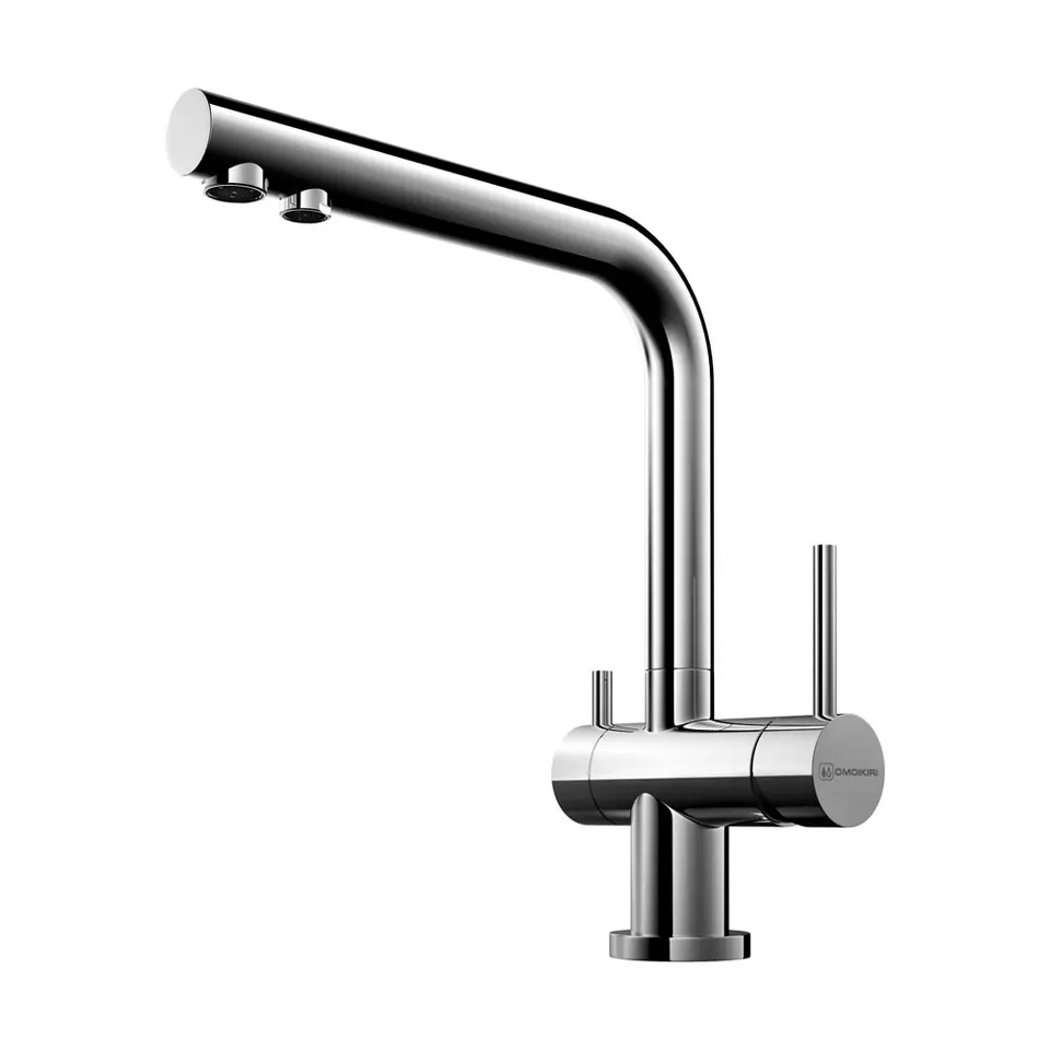 Фото Смеситель для кухни Omoikiri Nagano-C латунь/хром