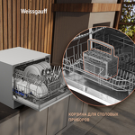 Превью картинка Посудомоечная машина компактная Weissgauff TDW 4006 #9