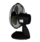 Превью картинка Вентилятор Lex LXFC 8379, 9" настольный вентилятор, черный #3