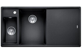 Картинка Blanсo BLANCO AXIA III 6 S-F антрацит чаша слева, доска стекло c кл.-авт. InFino®