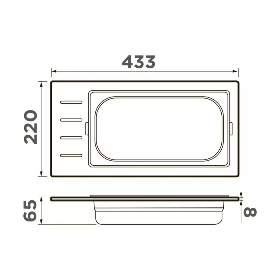 Фото Контейнер Omoikiri DC-01-1-GB