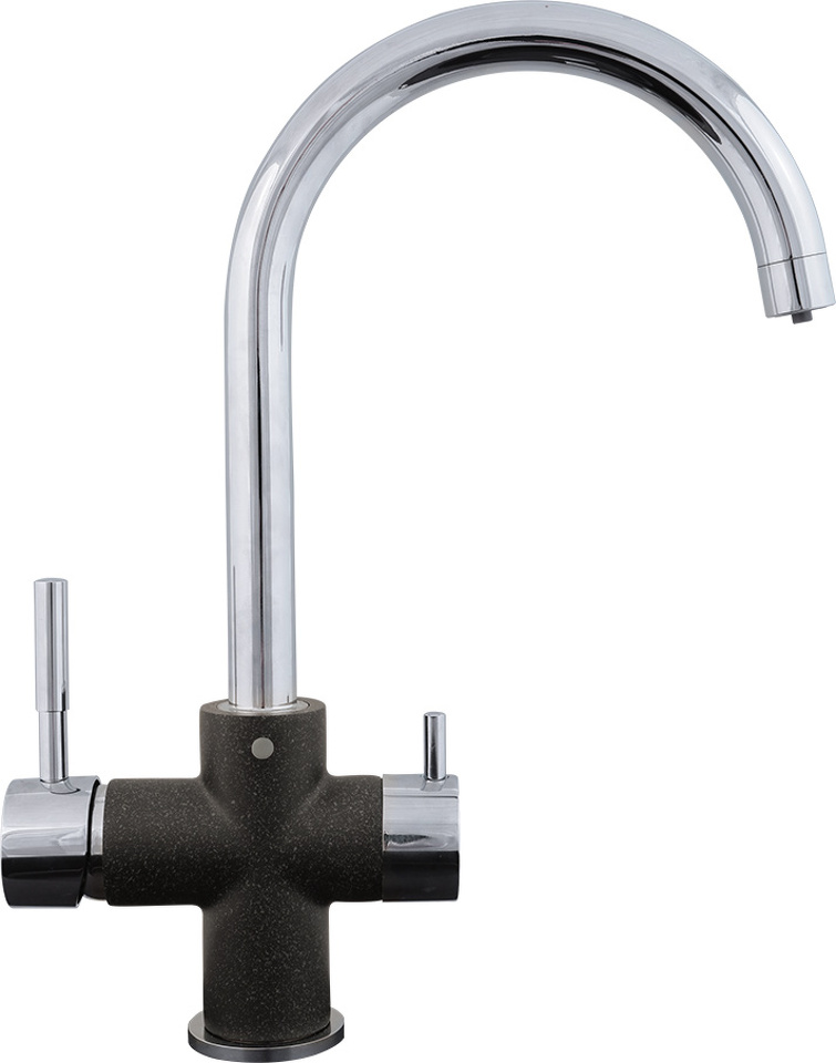 Фото Смеситель для кухни Zigmund & Shtain ZS 1800 Тёмная скала