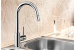 Превью картинка Смеситель для кухни Blanсo MIDA-S хром #3