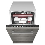 Превью картинка Посудомоечная машина 45см встраиваемая Toshiba DW-10B2(B)-RU #4