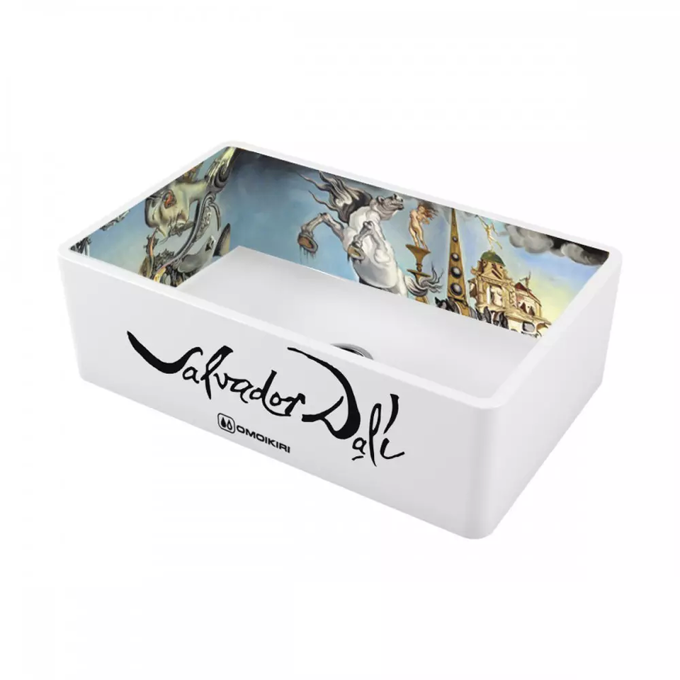 Фото Гранитная мойка Omoikiri Mikura 76-Dali Natceramic/белый