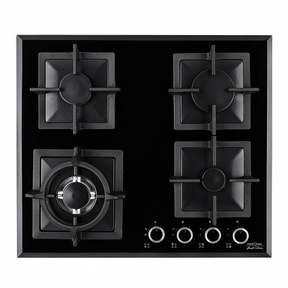 Фото Газовая варочная панель KRONA CALORE 60 BL
