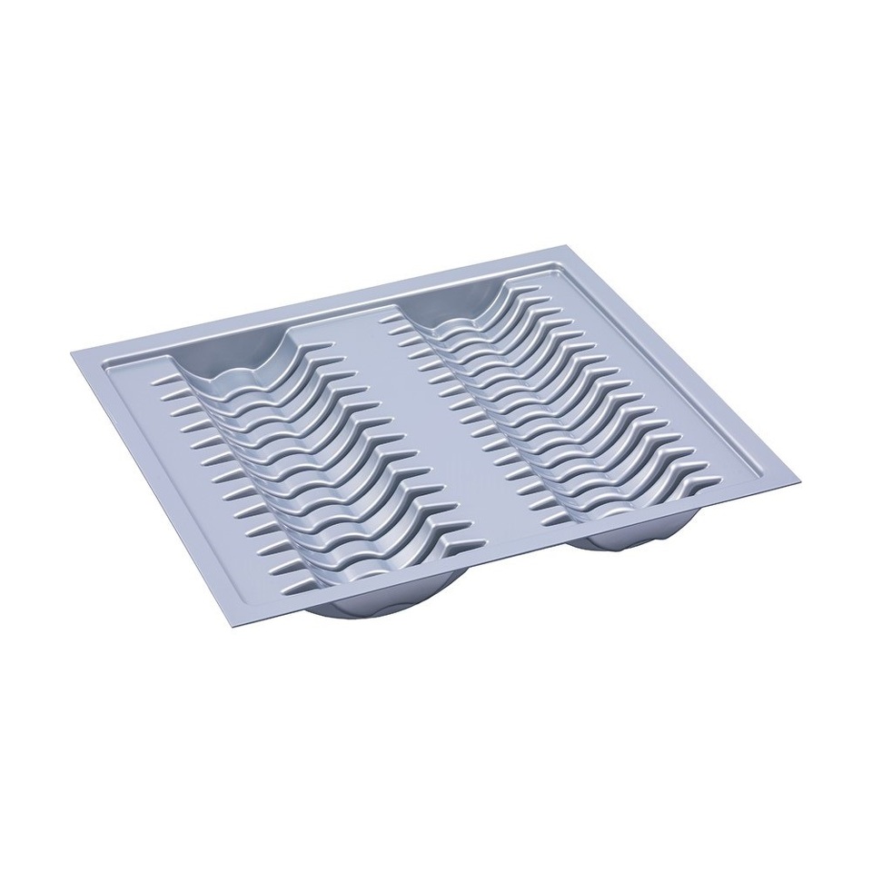 Фото Duslar Лоток TRAY для тарелок, ширина фасада 600 мм, 518х472х60 мм, серый