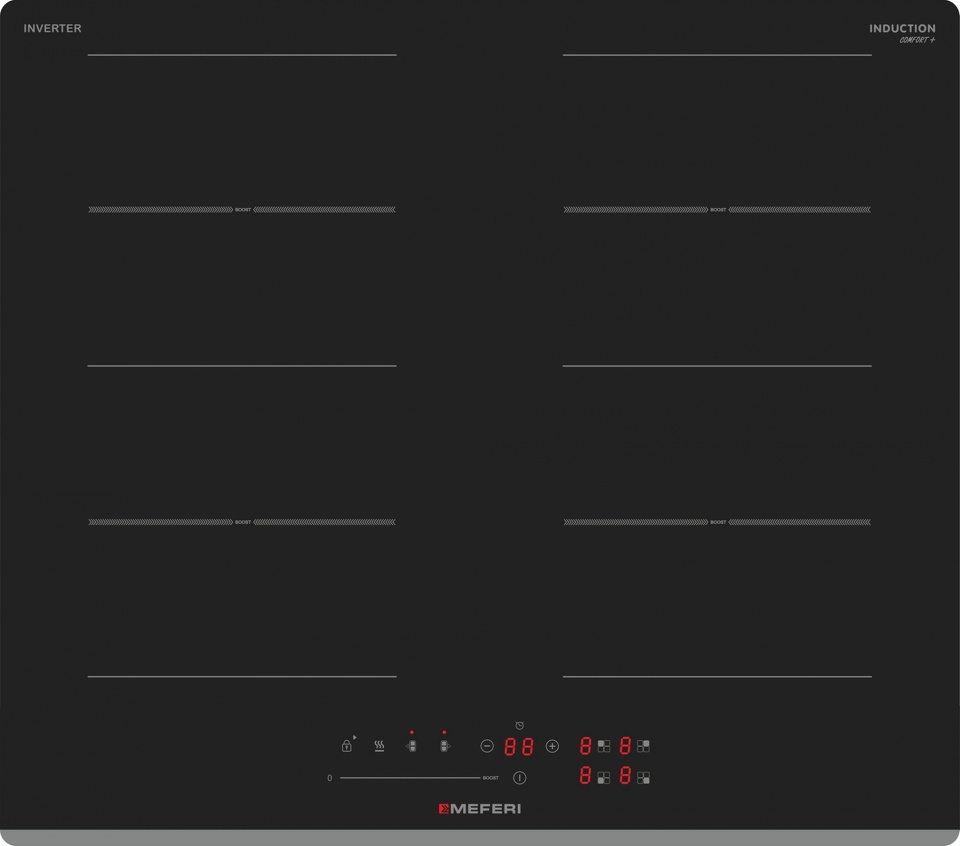 Фото Индукционная варочная панель Meferi MIH604BK COMFORT PLUS