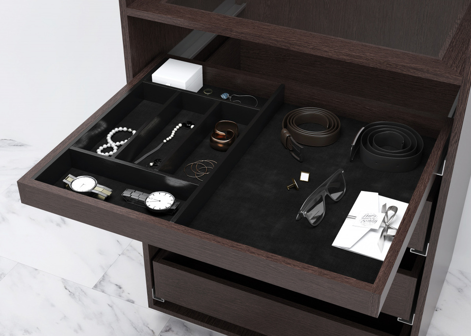 Фото Agoform Коврик AGO-FLOCK бархатный, длина 1200 мм, ширина 480 мм, толщина 1.2 мм, антрацит