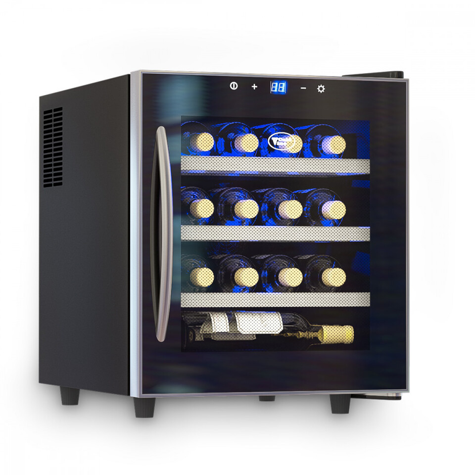 Фото Шкаф винный  Cold Vine Винный холодильник (шкаф) термоэлектрический COLD VINE C16-TBF1