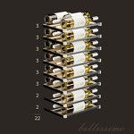 Превью картинка Шкаф винный  Meyvel Винный холодильник (шкаф) компрессорный MEYVEL MV22-KBF1 #2