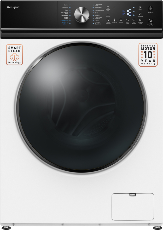 Фото Стиральная машина с фронтальной загрузкой Weissgauff WM 4106 D