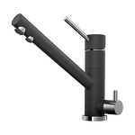 Превью картинка Смеситель для кухни Omoikiri Tonami-BL латунь/черный #1