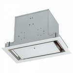 Превью картинка Полновстраиваемая вытяжка KRONA SELINA 600 GLASS white S #1