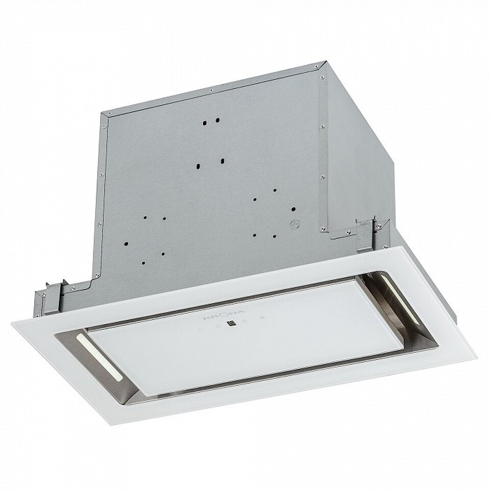 Фото Полновстраиваемая вытяжка KRONA SELINA 600 GLASS white S