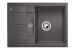 Превью картинка Гранитная мойка Blanсo METRA 45 S Compact SILGRANIT PuraDur темная скала, с клапаном-автоматом #1