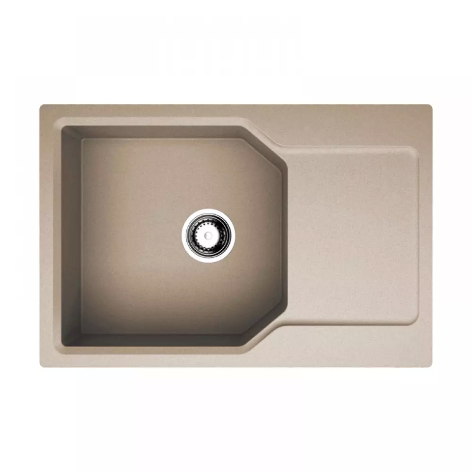 Фото Гранитная мойка Omoikiri Yonaka 78-LB-SA Artgranit/бежевый