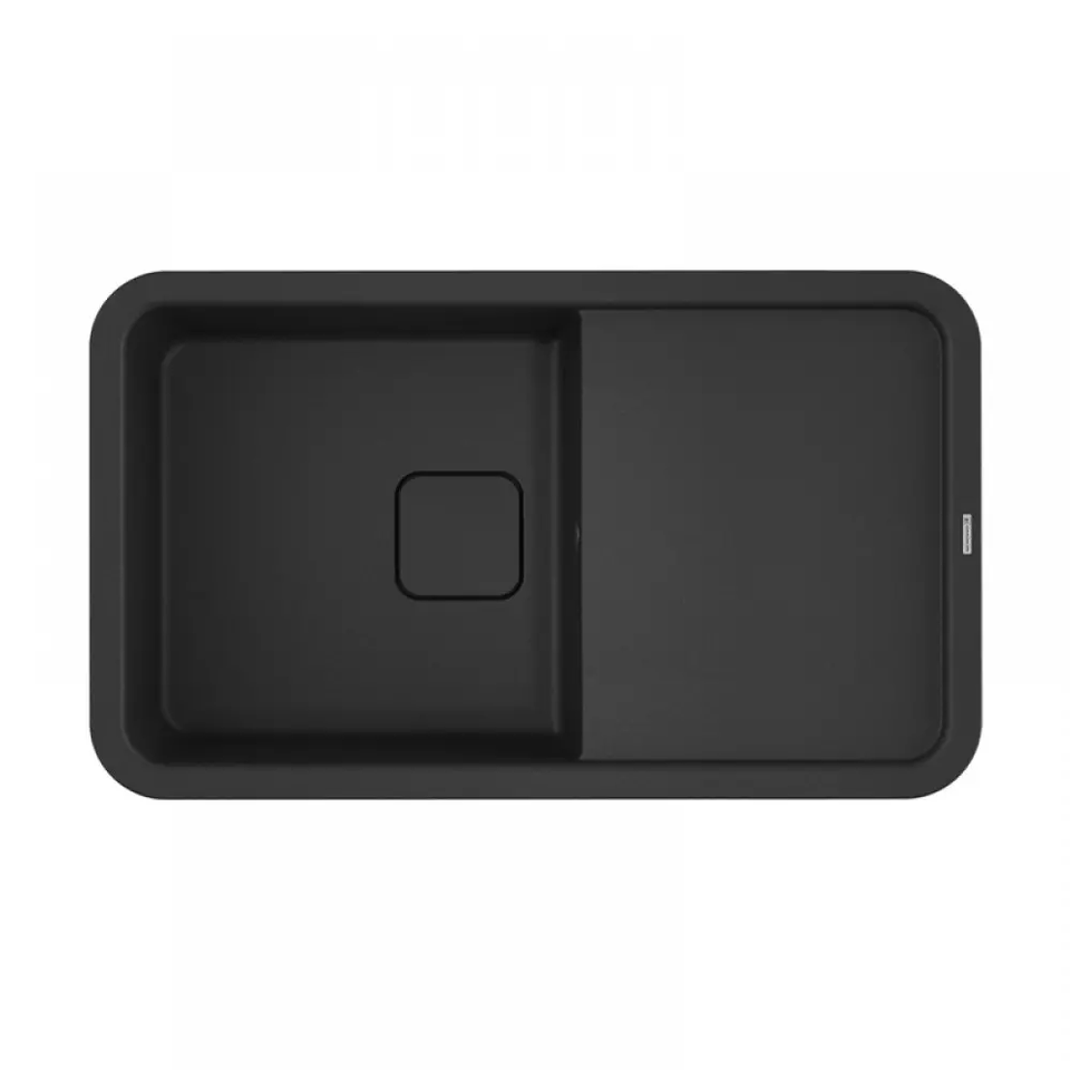 Фото Гранитная мойка Omoikiri Tasogare 86-BL Artgranit/черный