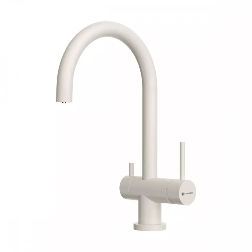 Фото Смеситель для кухни Omoikiri Yamada-P-PA латунь/пастила